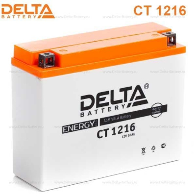 Аккумуляторная батарея Delta CT 1216 (12V / 16Ah)