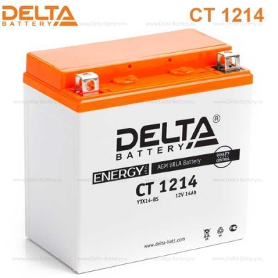 Аккумуляторная батарея Delta CT 1214 (12V / 14Ah)