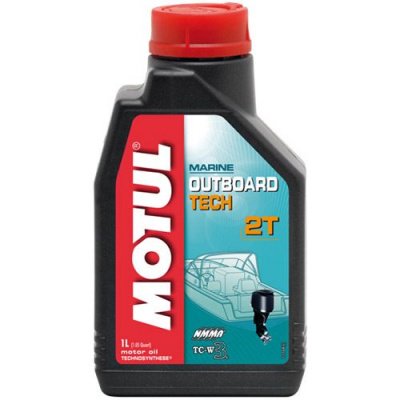Масло моторное MOTUL OUTBOARD TECH 2T (1 ЛИТР)